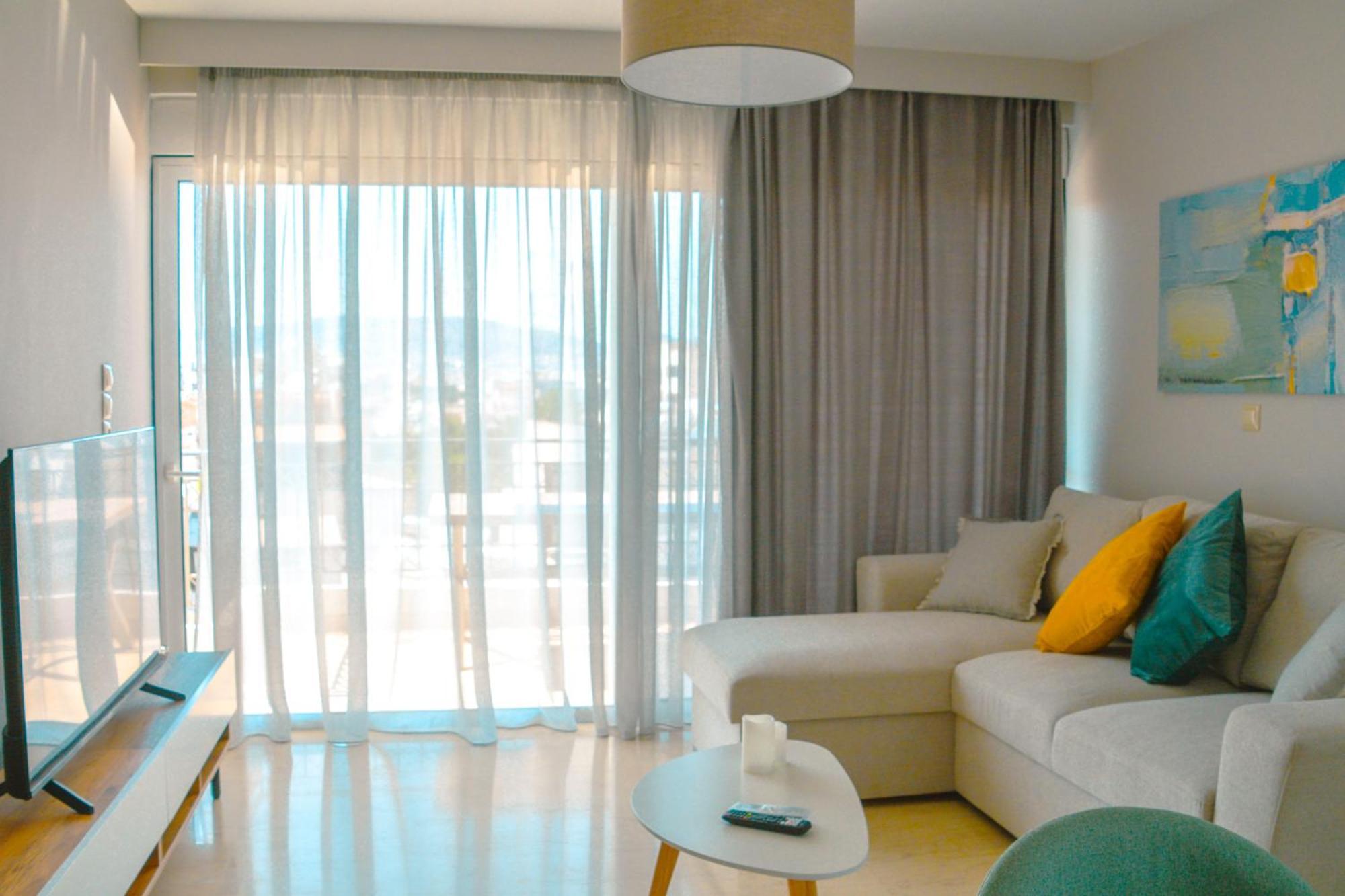 Lis153 By Smart Cozy Suites - Top Floors With Amazing City View - Available 24Hr Athens Exterior photo