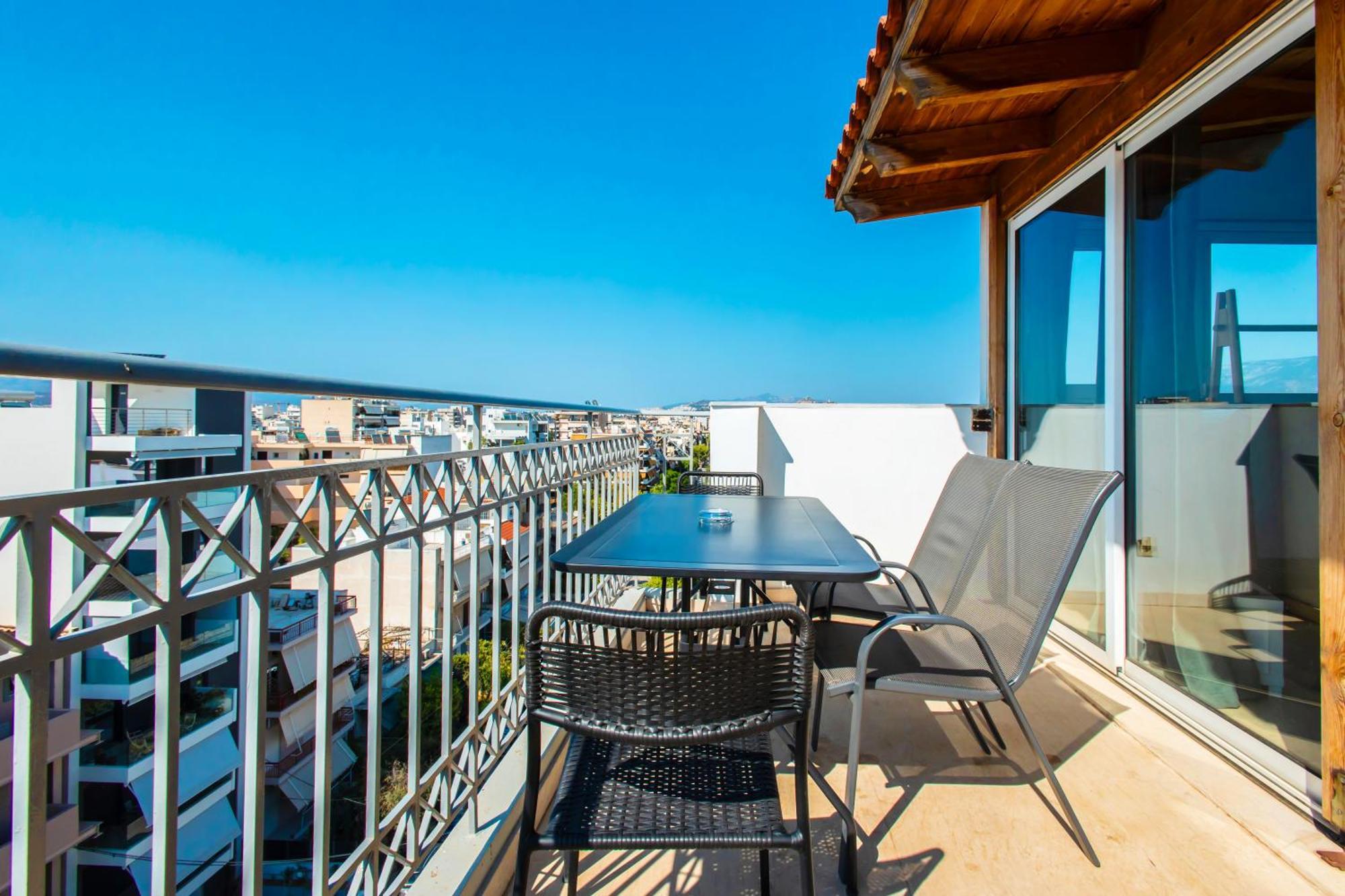 Lis153 By Smart Cozy Suites - Top Floors With Amazing City View - Available 24Hr Athens Exterior photo