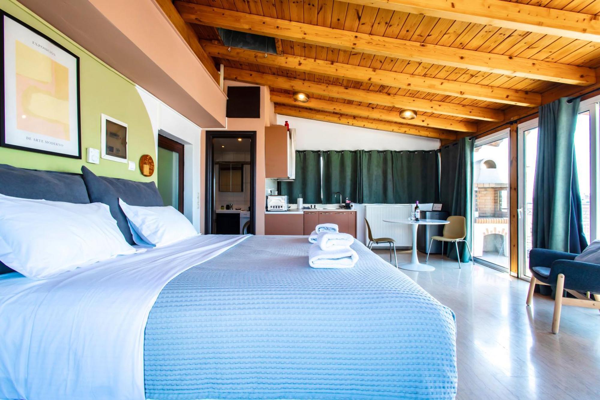Lis153 By Smart Cozy Suites - Top Floors With Amazing City View - Available 24Hr Athens Exterior photo