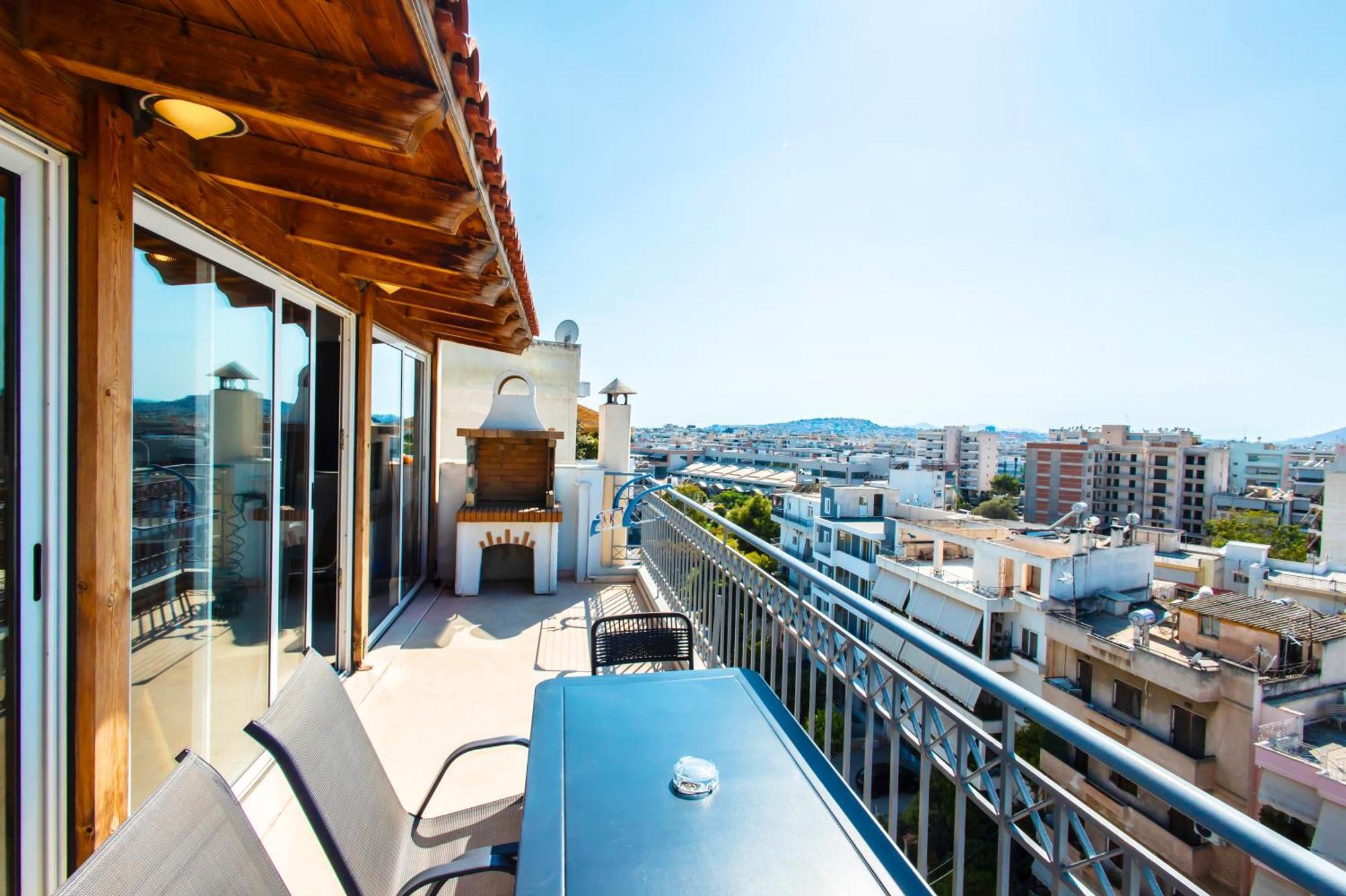 Lis153 By Smart Cozy Suites - Top Floors With Amazing City View - Available 24Hr Athens Exterior photo