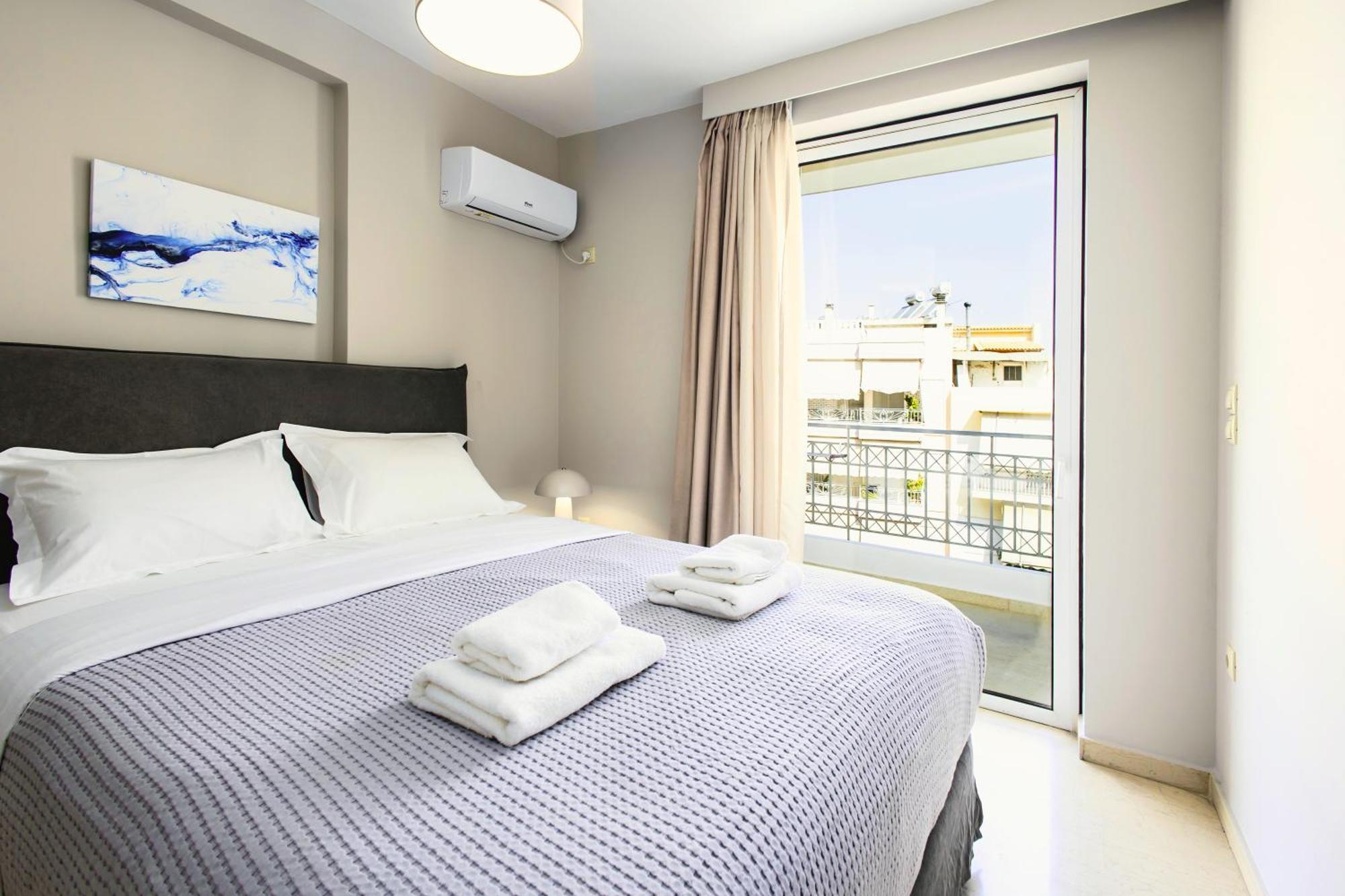 Lis153 By Smart Cozy Suites - Top Floors With Amazing City View - Available 24Hr Athens Exterior photo