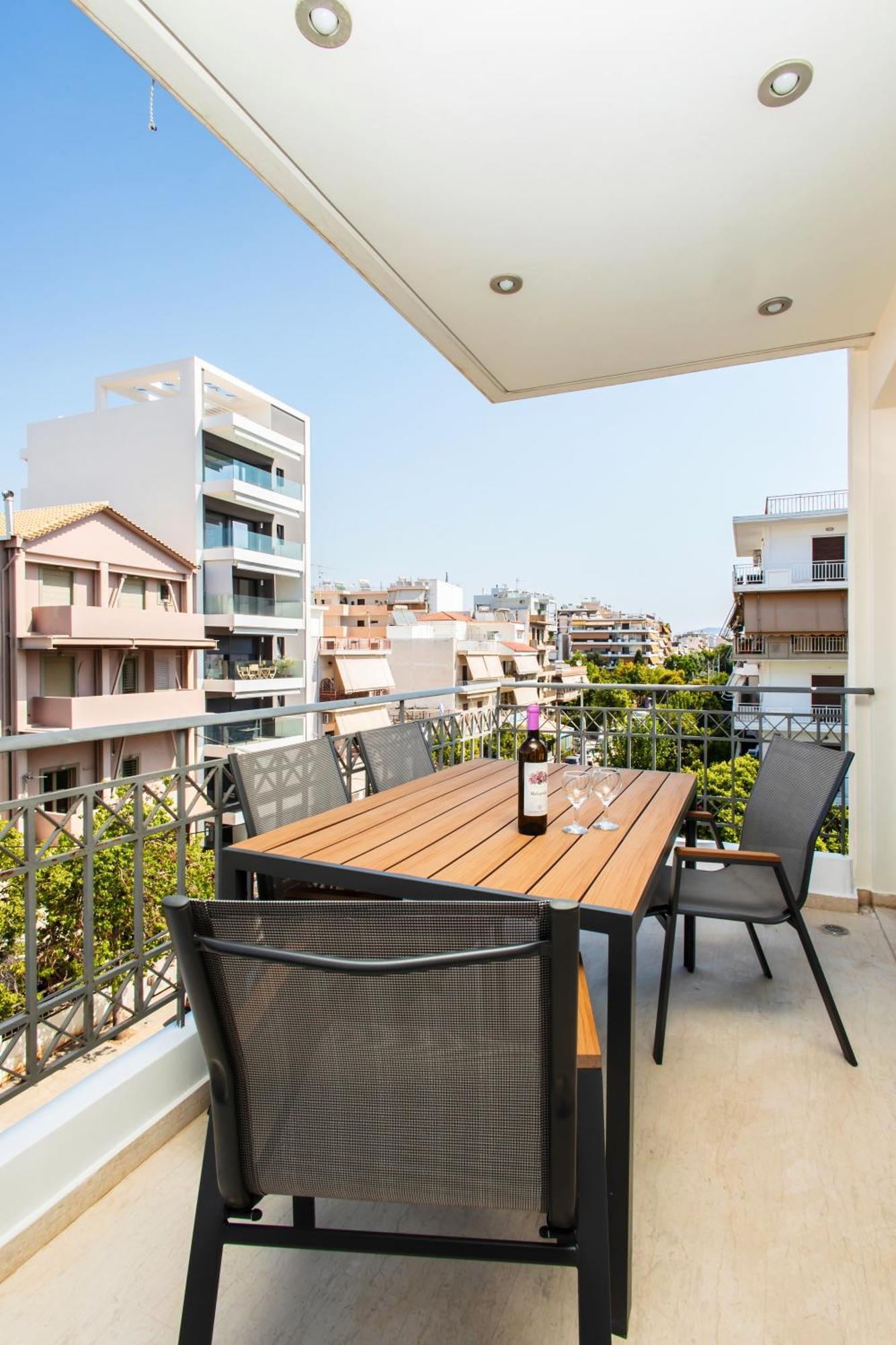 Lis153 By Smart Cozy Suites - Top Floors With Amazing City View - Available 24Hr Athens Exterior photo