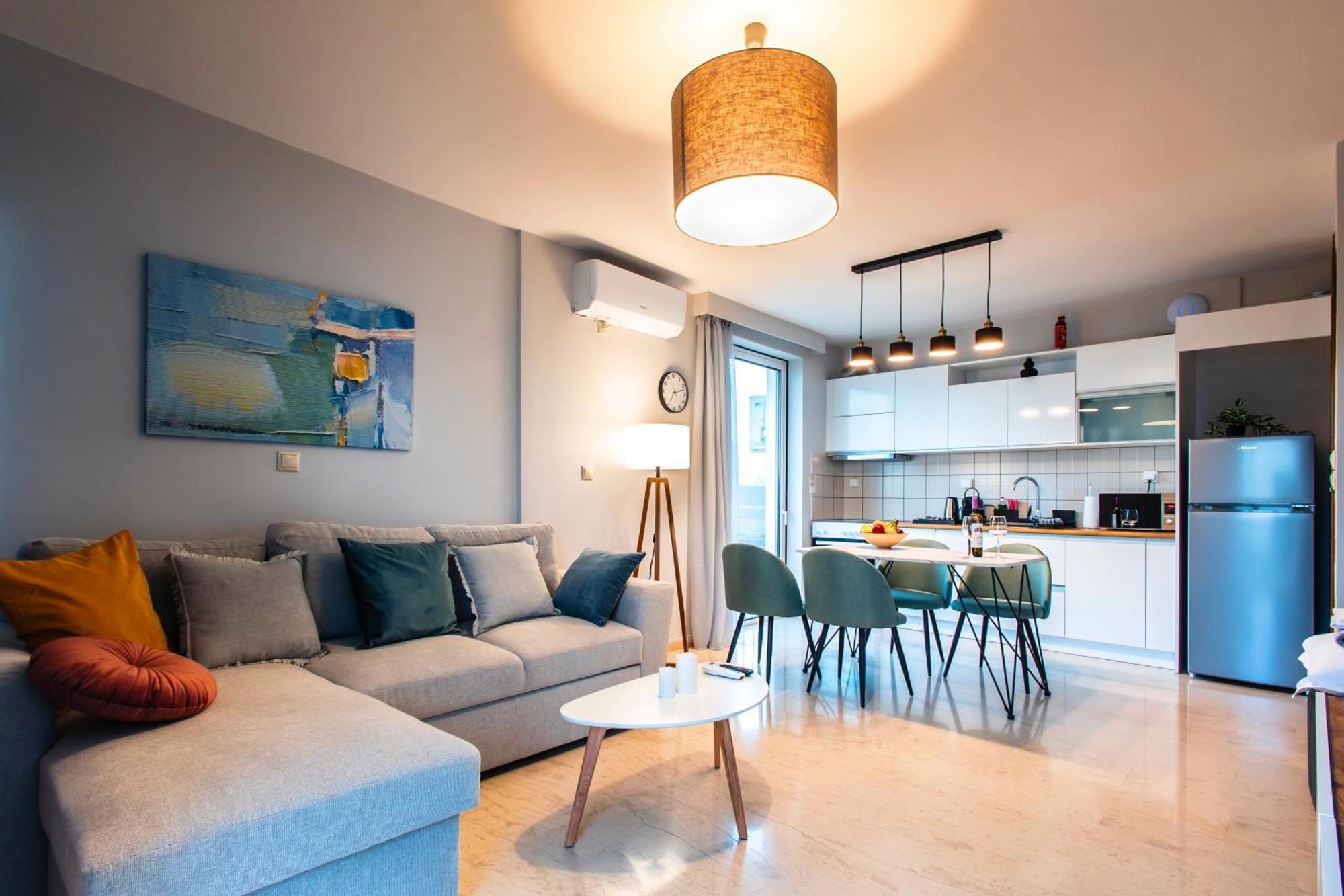 Lis153 By Smart Cozy Suites - Top Floors With Amazing City View - Available 24Hr Athens Exterior photo