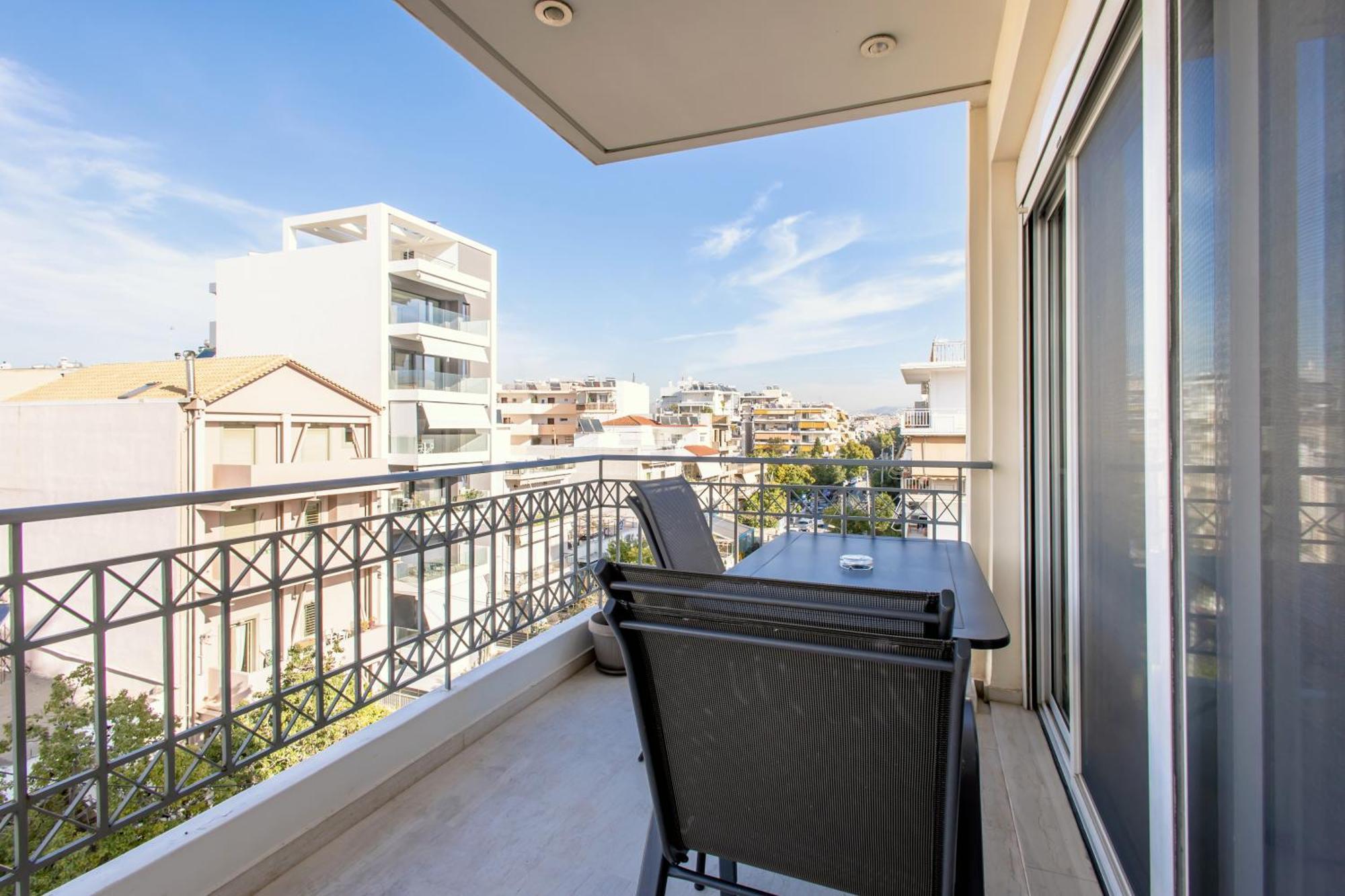 Lis153 By Smart Cozy Suites - Top Floors With Amazing City View - Available 24Hr Athens Exterior photo