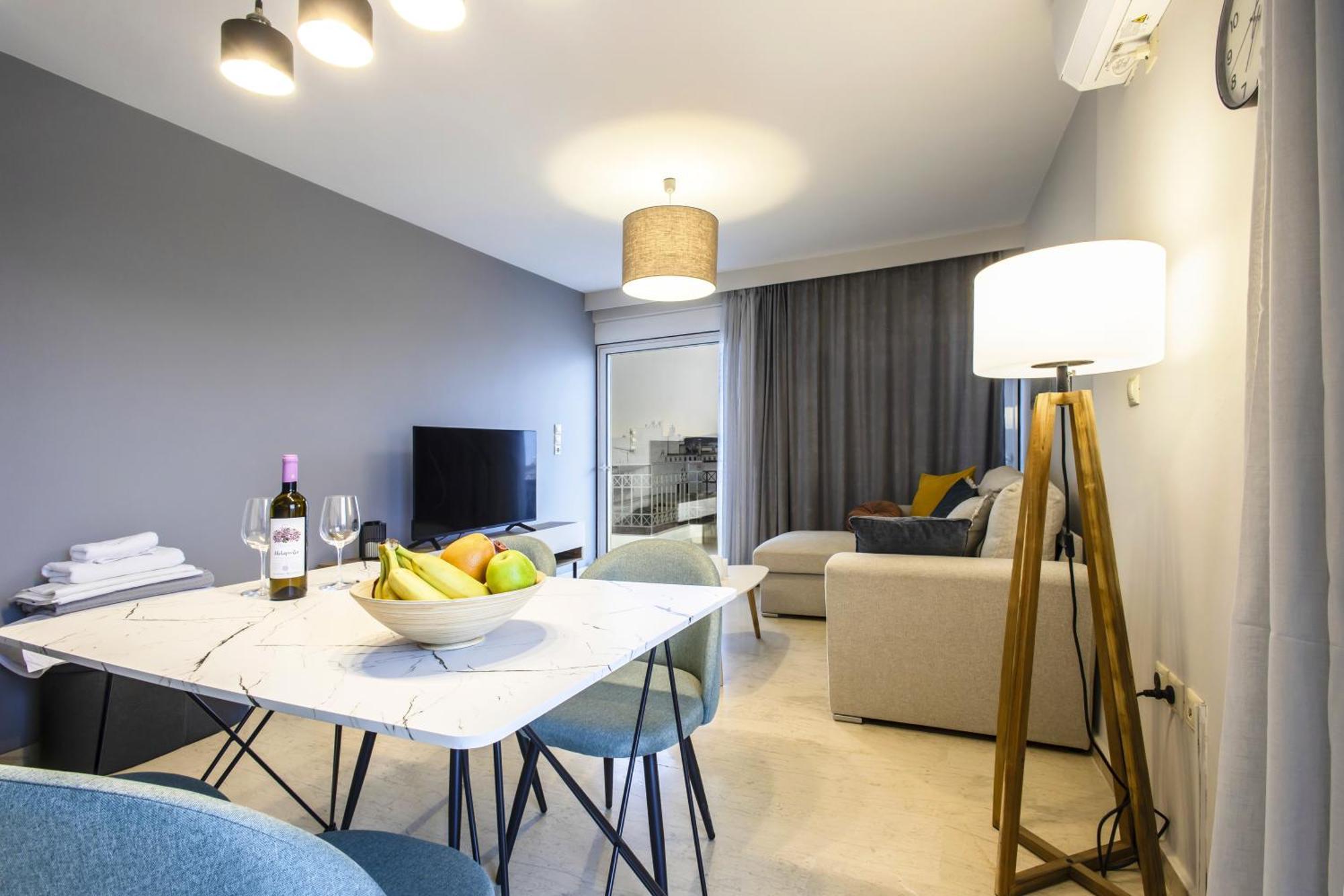 Lis153 By Smart Cozy Suites - Top Floors With Amazing City View - Available 24Hr Athens Exterior photo