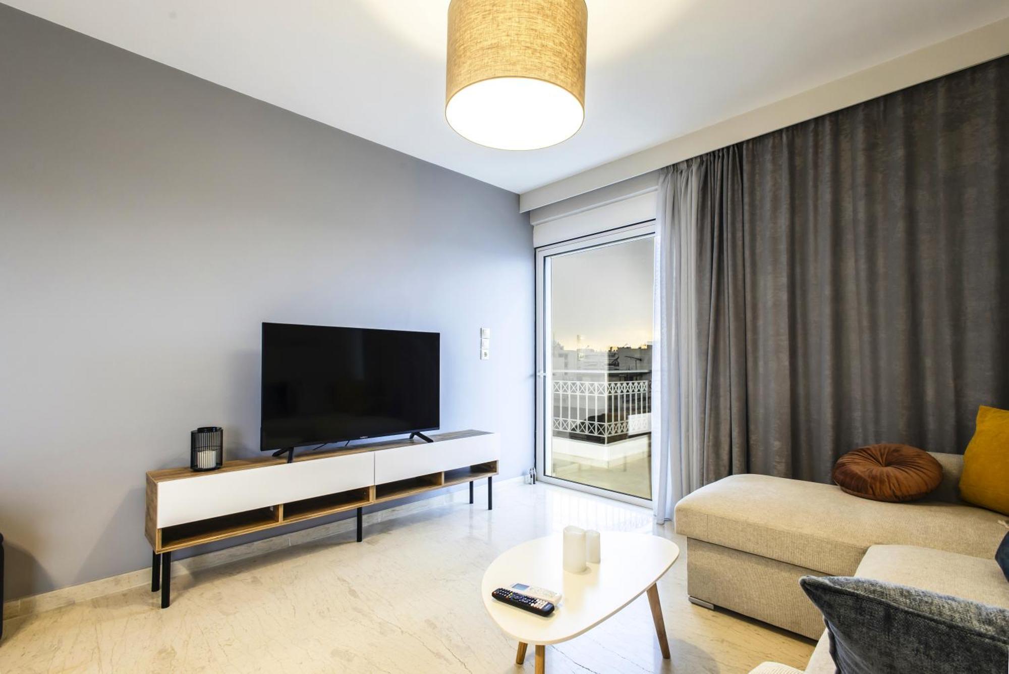 Lis153 By Smart Cozy Suites - Top Floors With Amazing City View - Available 24Hr Athens Exterior photo